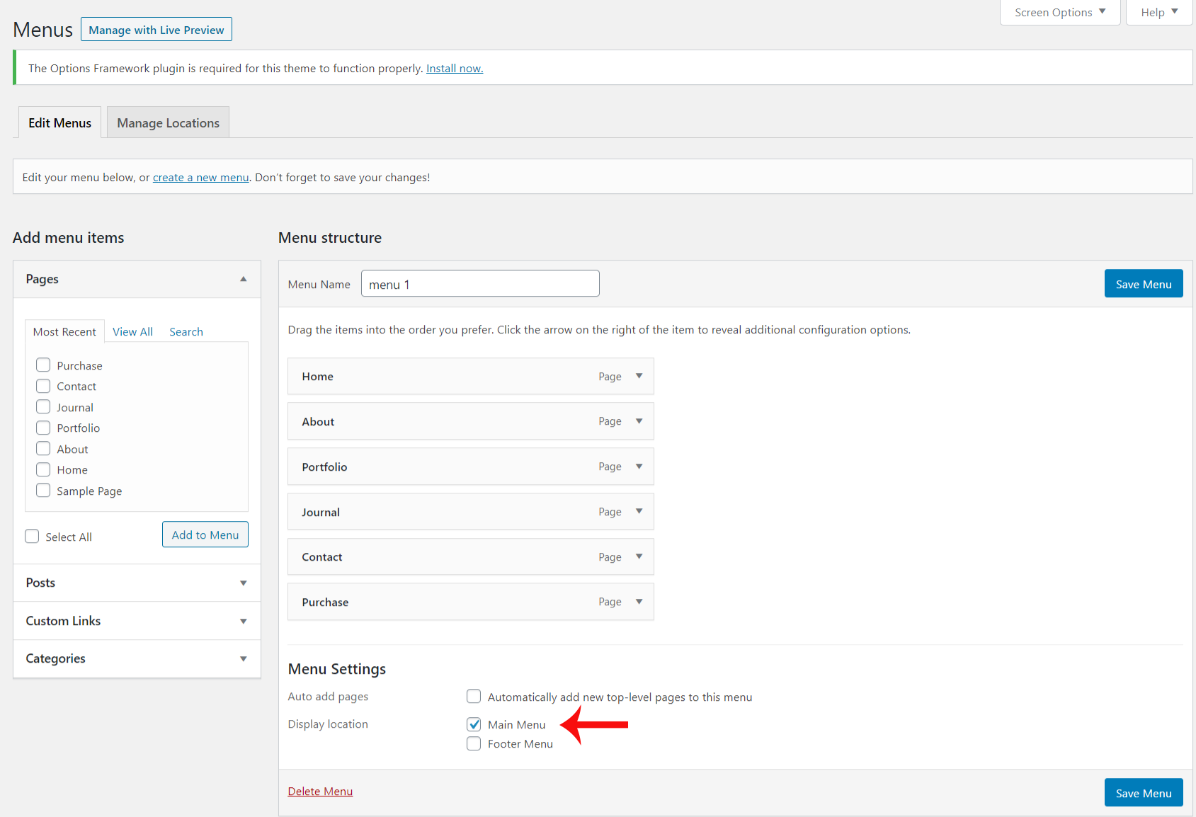 Artisan Creatif WordPress Theme Documentation