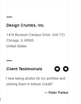 Artisan Creatif WordPress Theme Documentation