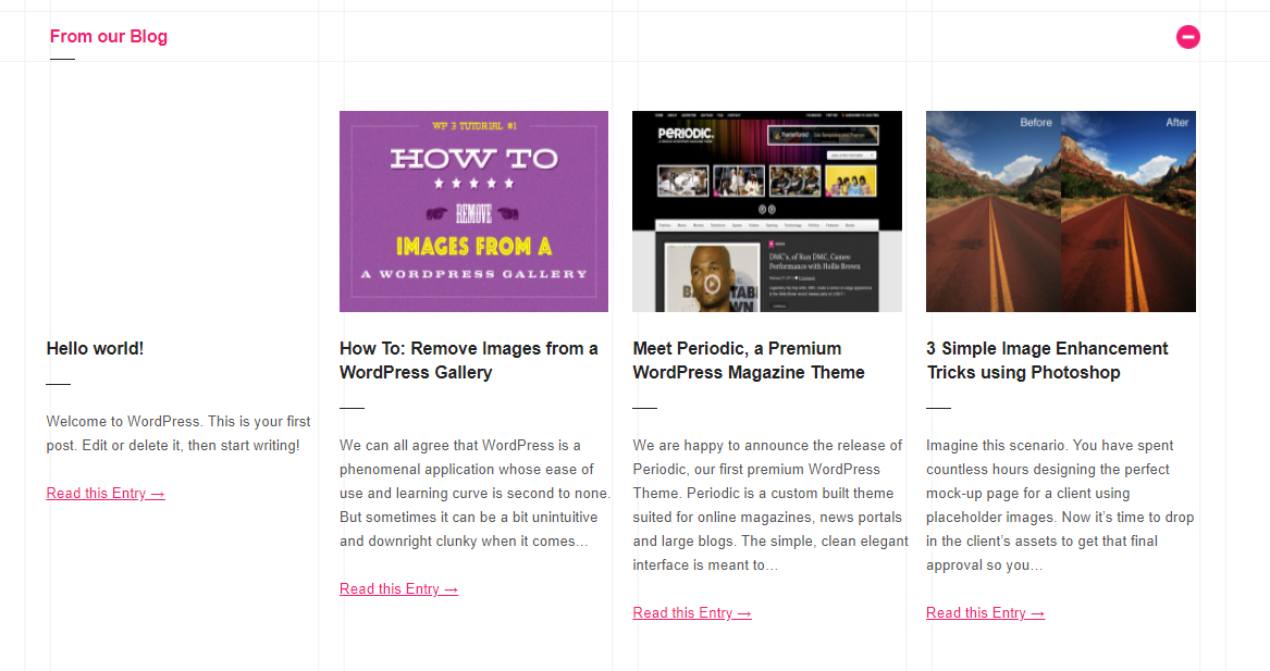 Artisan Creatif WordPress Theme Documentation