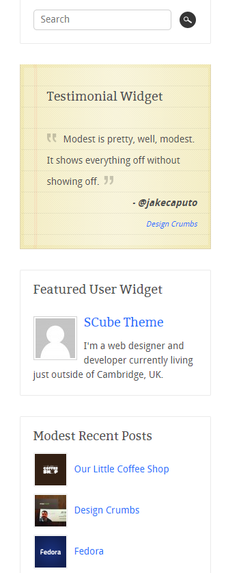 Restored WordPress Theme Documentation